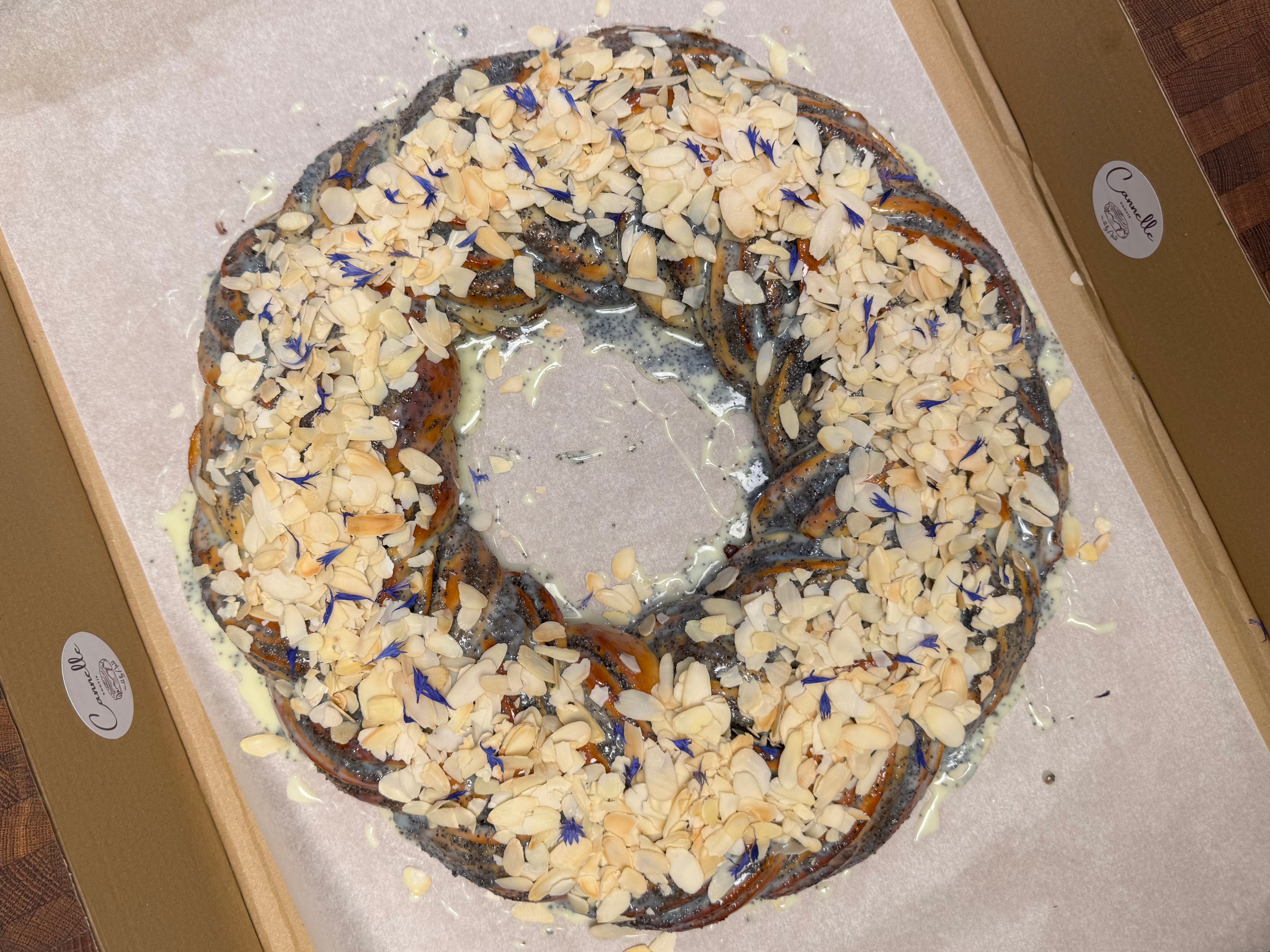 Mooni-martsipanikringel